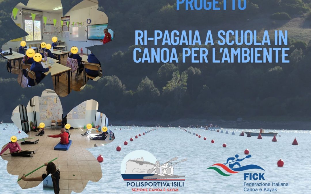 A SCUOLA DI CANOA COL PROGETTO “RI-PAGAIA A SCUOLA IN CANOA PER L’AMBIENTE”
